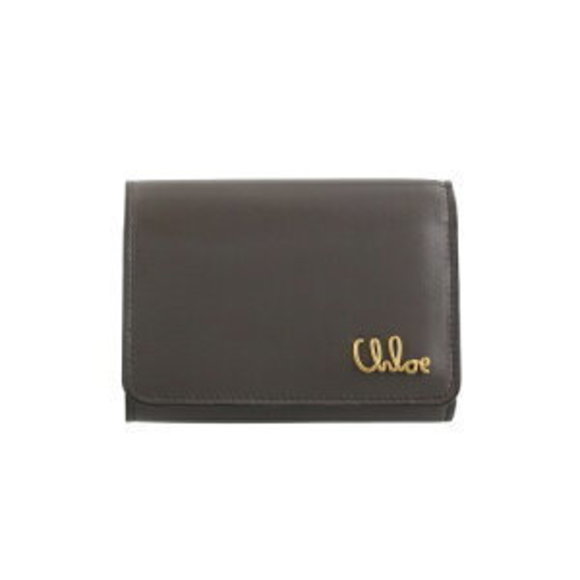 Chloe Flannel ICONIC Grey Wallet Trifold - Picture 1 of 7